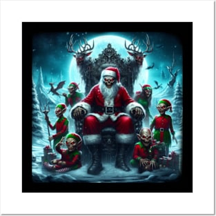 Sinister Santa Collection – Embrace the Dark Side of Christmas Posters and Art